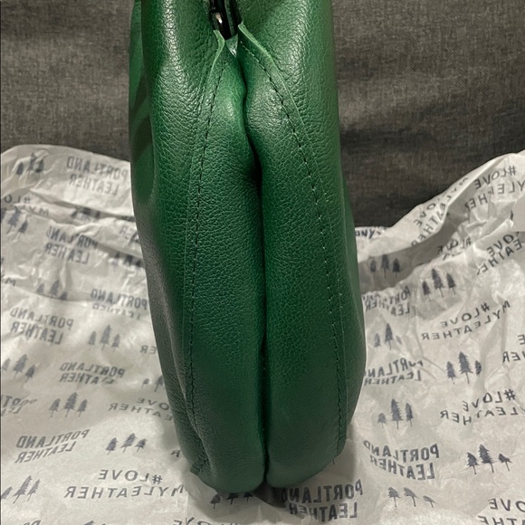 ⚡️LAST CALL⚡️Portland Leather Green Bacalar Olivia Shoulder Bag - Picture 6 of 13